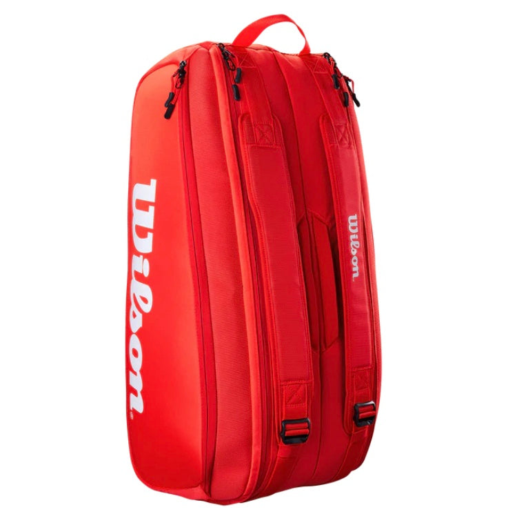 Wilson Super Tour (9 Pack) Pro Red Racket Bag