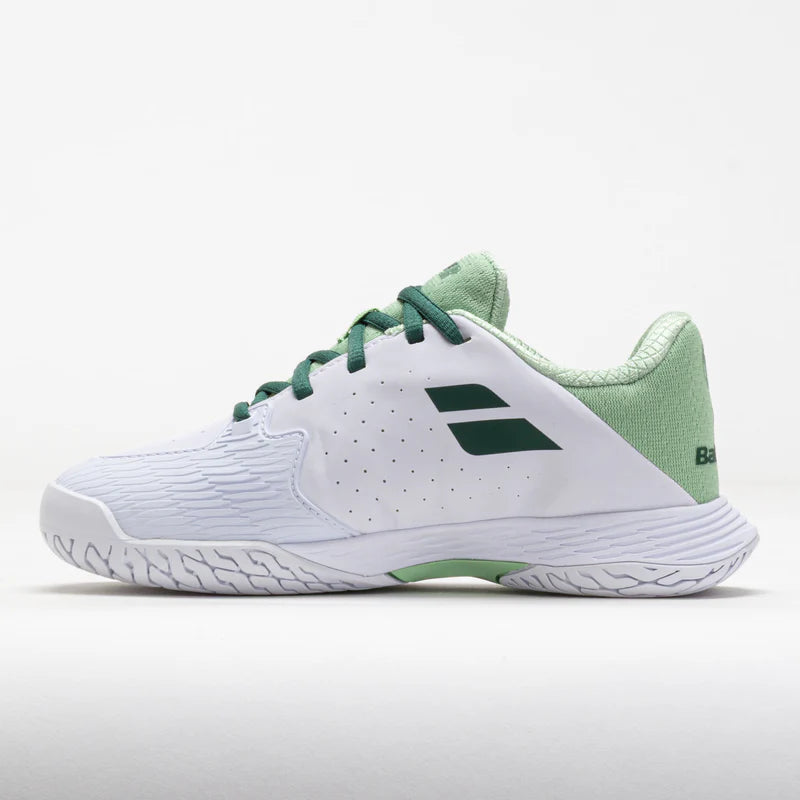 Babolat Propulse 3 Wimbledon Junior Tennis Shoes (White-green) - 爱游戏体育-爱游戏|爱游戏官方网站