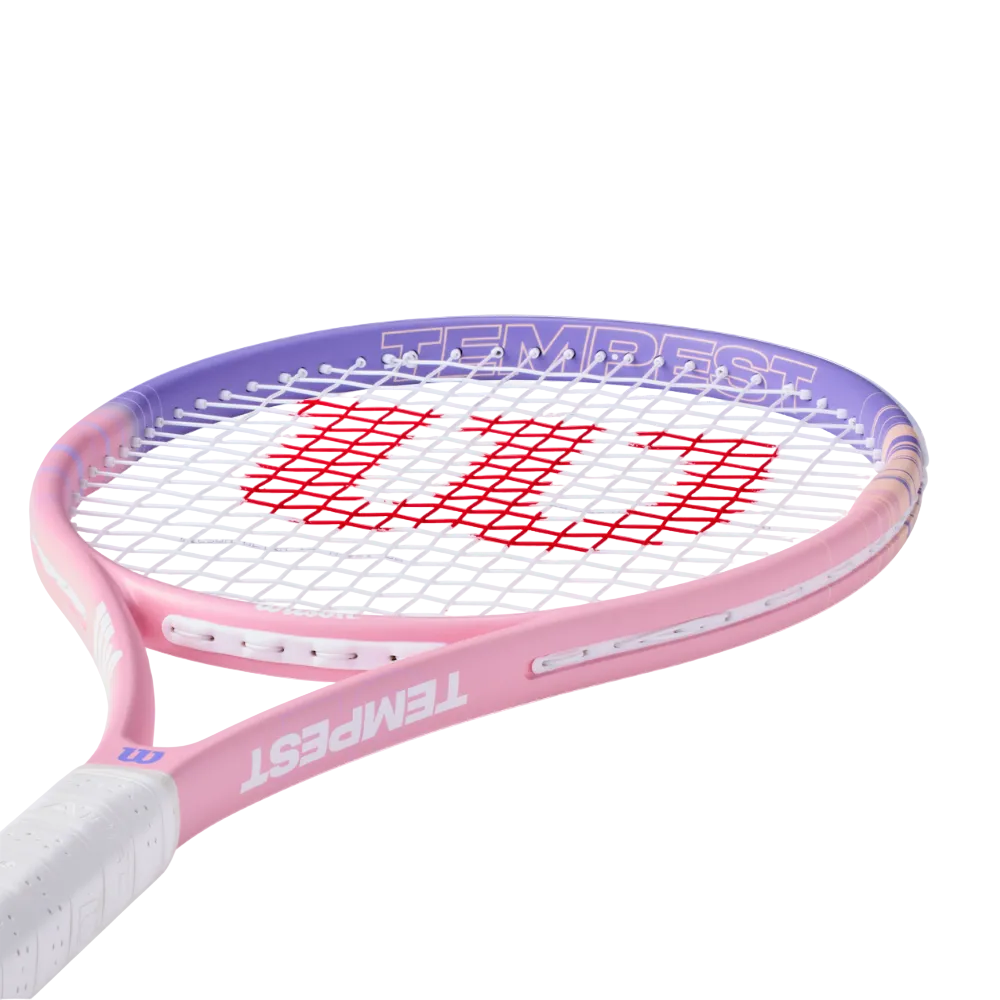 Wilson Tempest SE Pink-Purple Tennis Racket (Unstrung 264g) (Prestrung) - 爱游戏体育-爱游戏|爱游戏官方网站