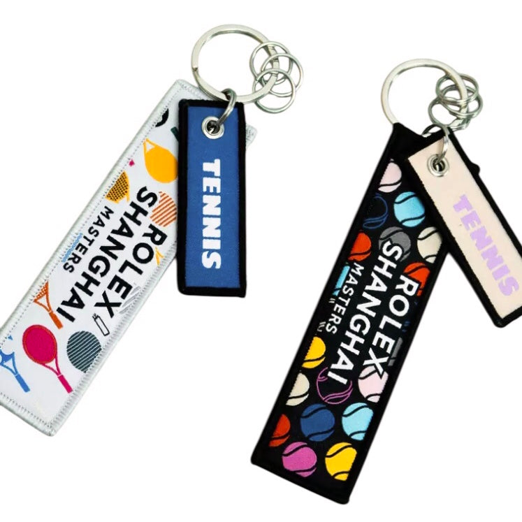 Rolex Shanghai Masters Embroidered Keyring Keychain - 爱游戏体育-爱游戏|爱游戏官方网站