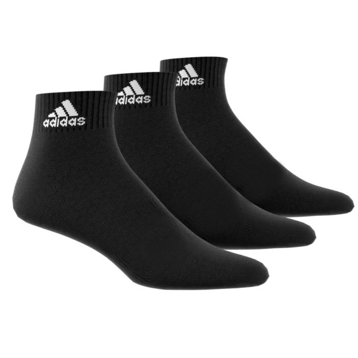 Adidas Lightweight Quarter Ankle Socks (Black) (1 pair) - 爱游戏体育-爱游戏|爱游戏官方网站