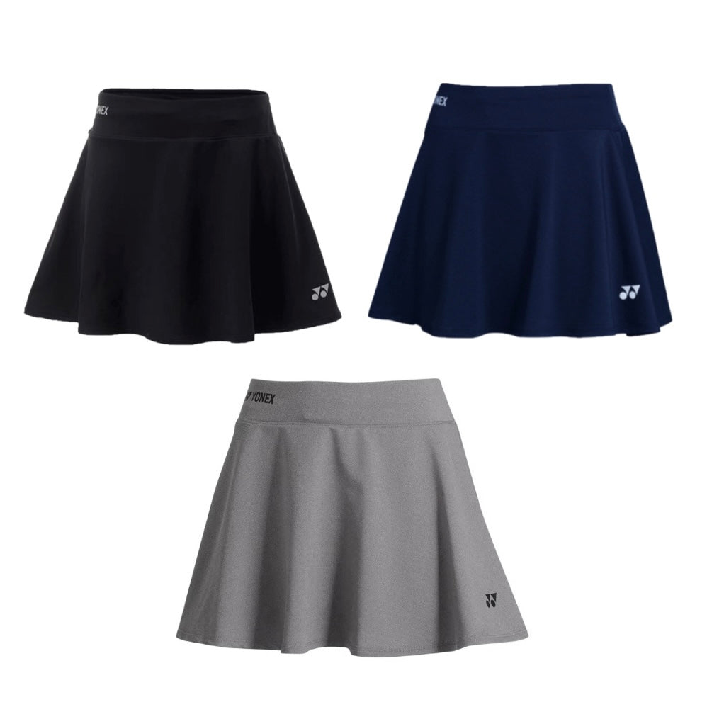 Yonex Women’s Skirt (Black / Grey) - 爱游戏体育-爱游戏|爱游戏官方网站
