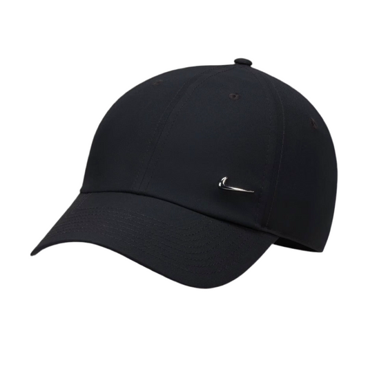 Nike Dri-FIT Club Unstructured Metal Swoosh Cap (Black) - 爱游戏体育-爱游戏|爱游戏官方网站