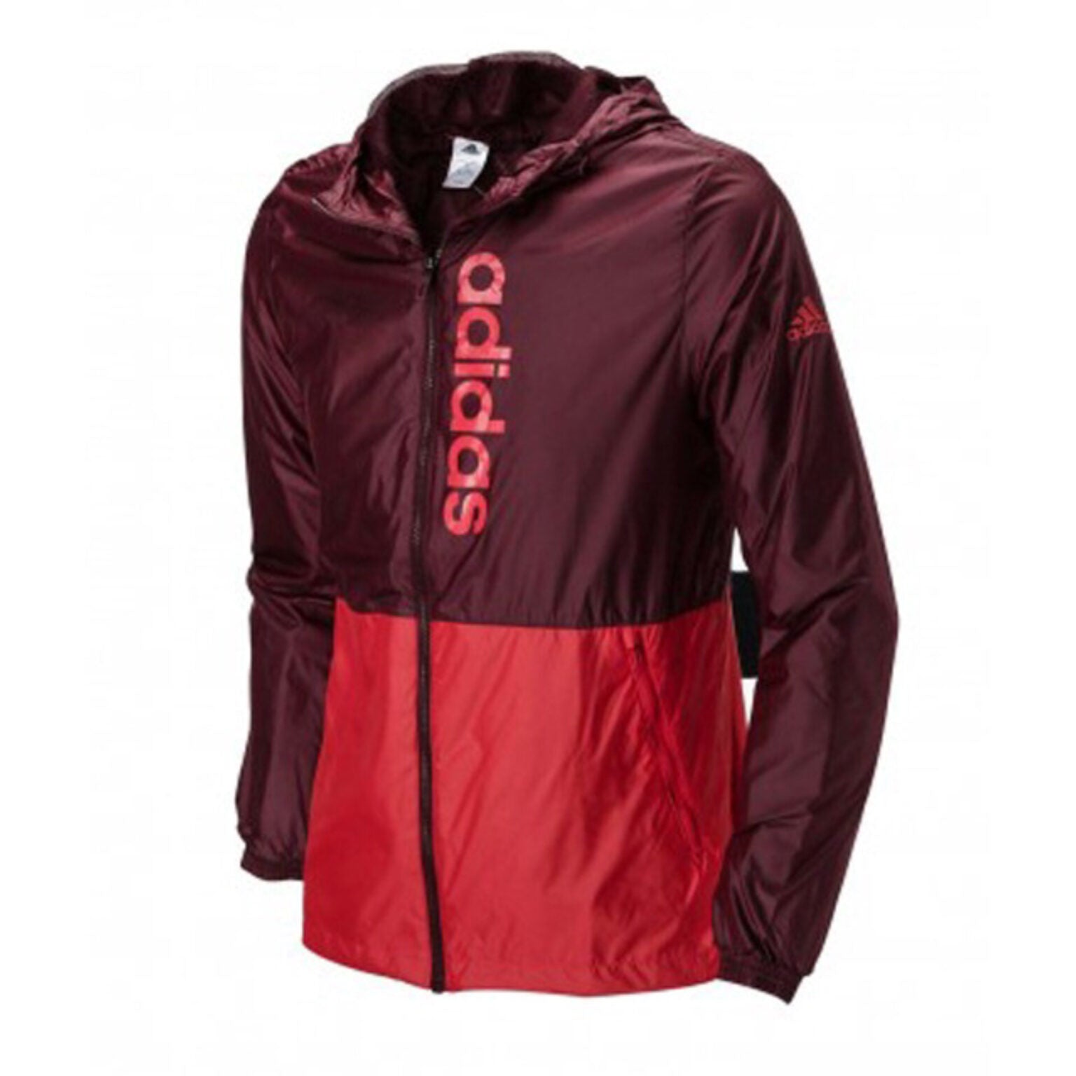 [CLEARANCE] Adidas Men’s Linear Windbreaker Jacket (Maroon Red) - 爱游戏体育-爱游戏|爱游戏官方网站