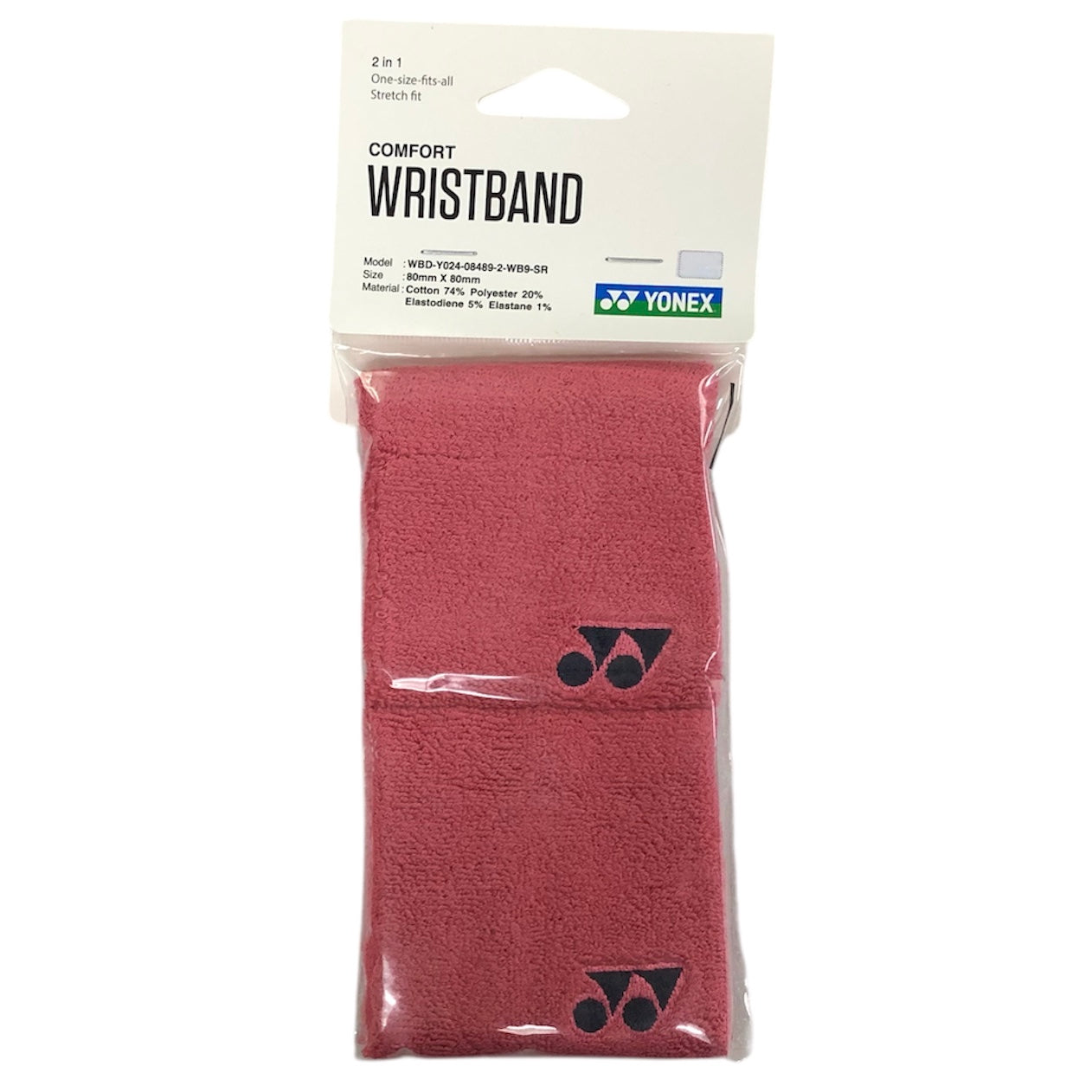 Yonex 8cm Comfort Wristband 2025 (a pair)
