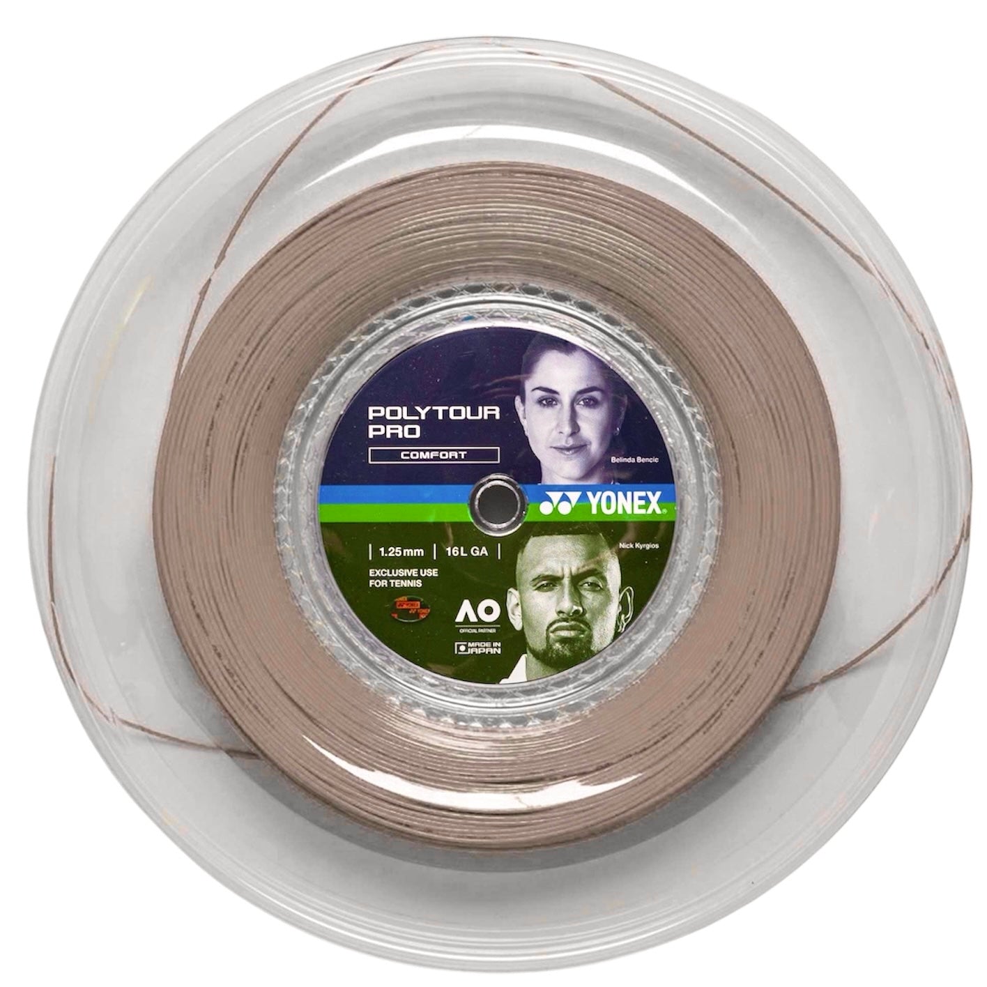 Yonex Polytour Pro (Blue / Yellow / Warm Gray) [1 set] - 爱游戏体育-爱游戏|爱游戏官方网站