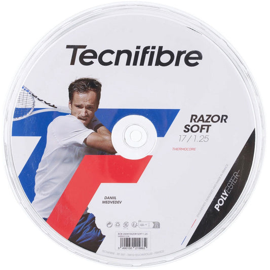 Tecnifibre Razor Soft (Black) [1 set] - 爱游戏体育-爱游戏|爱游戏官方网站