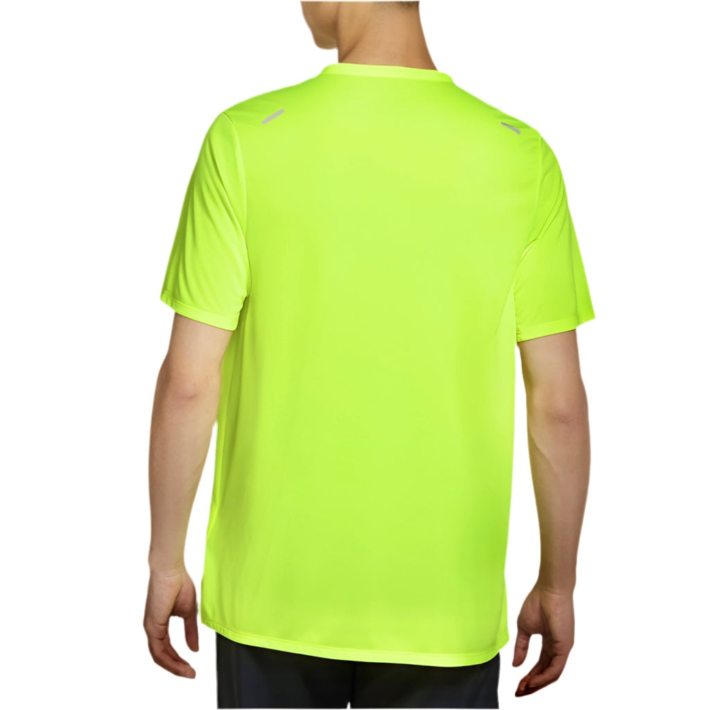 Nike Men’s Dri-FIT Rise 365 Top Tee T-Shirt (Lime Yellow) - 爱游戏体育-爱游戏|爱游戏官方网站
