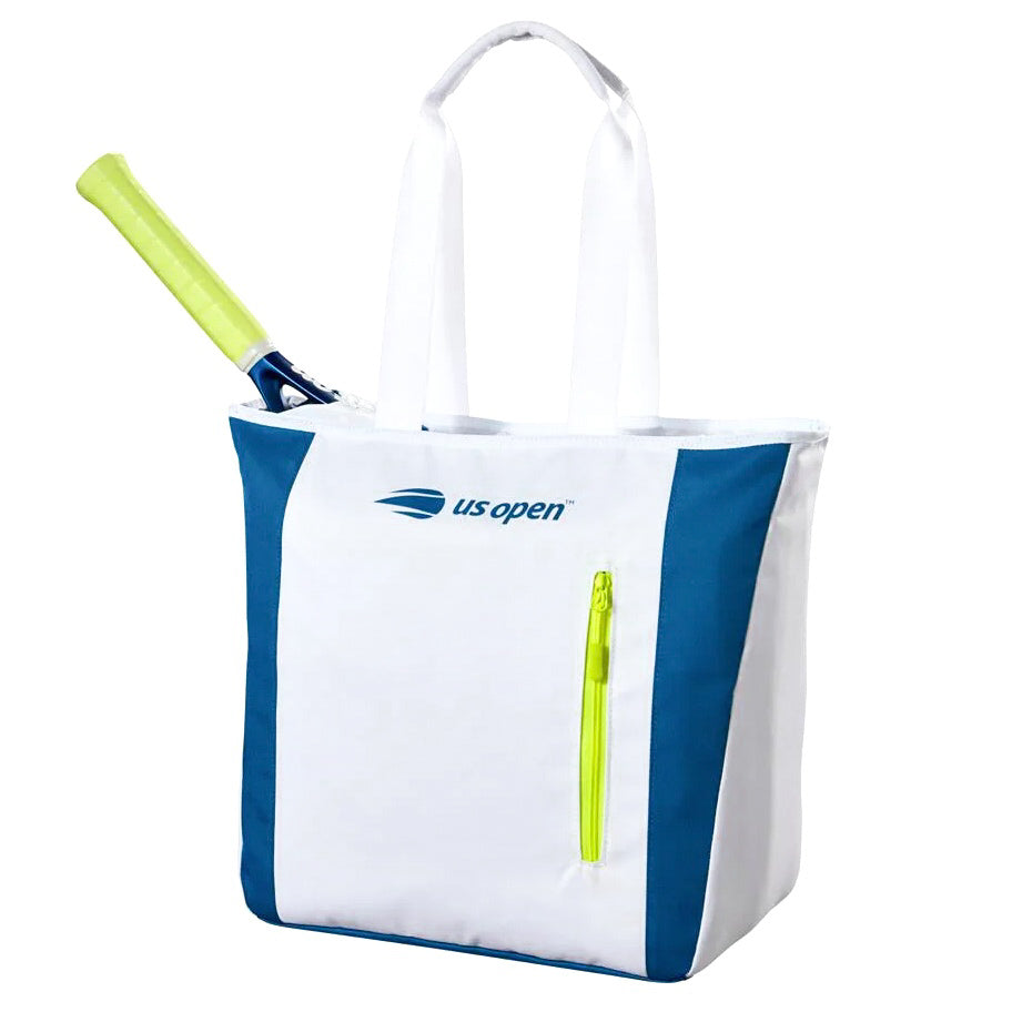 Wilson US Open Team Tote Bag (White-blue) - 爱游戏体育-爱游戏|爱游戏官方网站