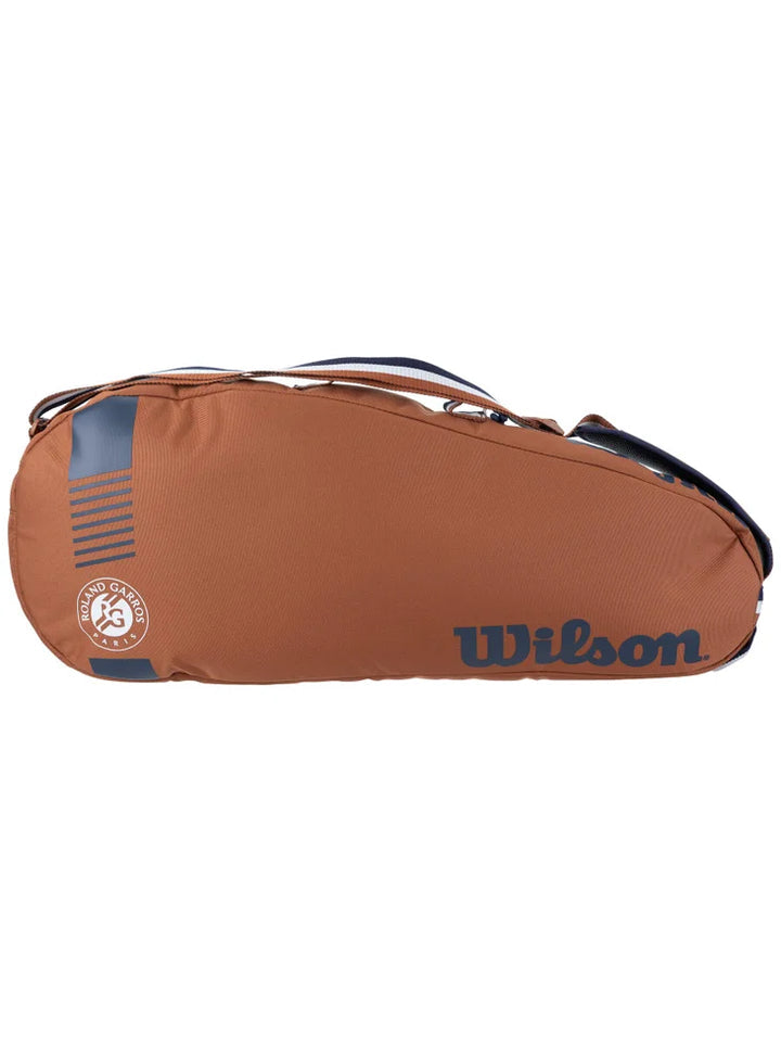 Wilson Roland Garros Team (3 Pack) Racket Bag (Clay) - 爱游戏体育-爱游戏|爱游戏官方网站
