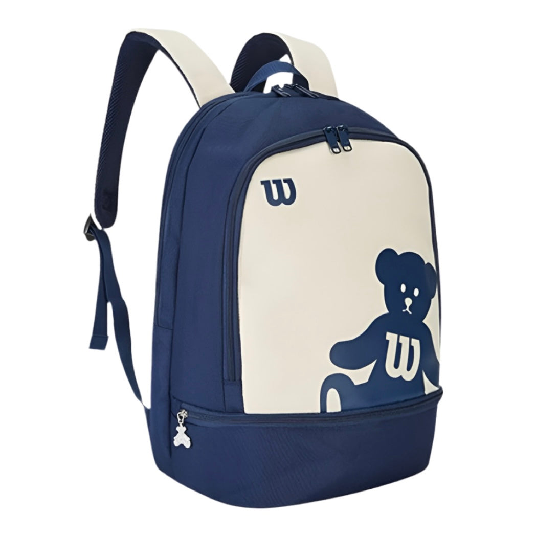 Wilson Bear Backpack bag (Navy-natural) - 爱游戏体育-爱游戏|爱游戏官方网站