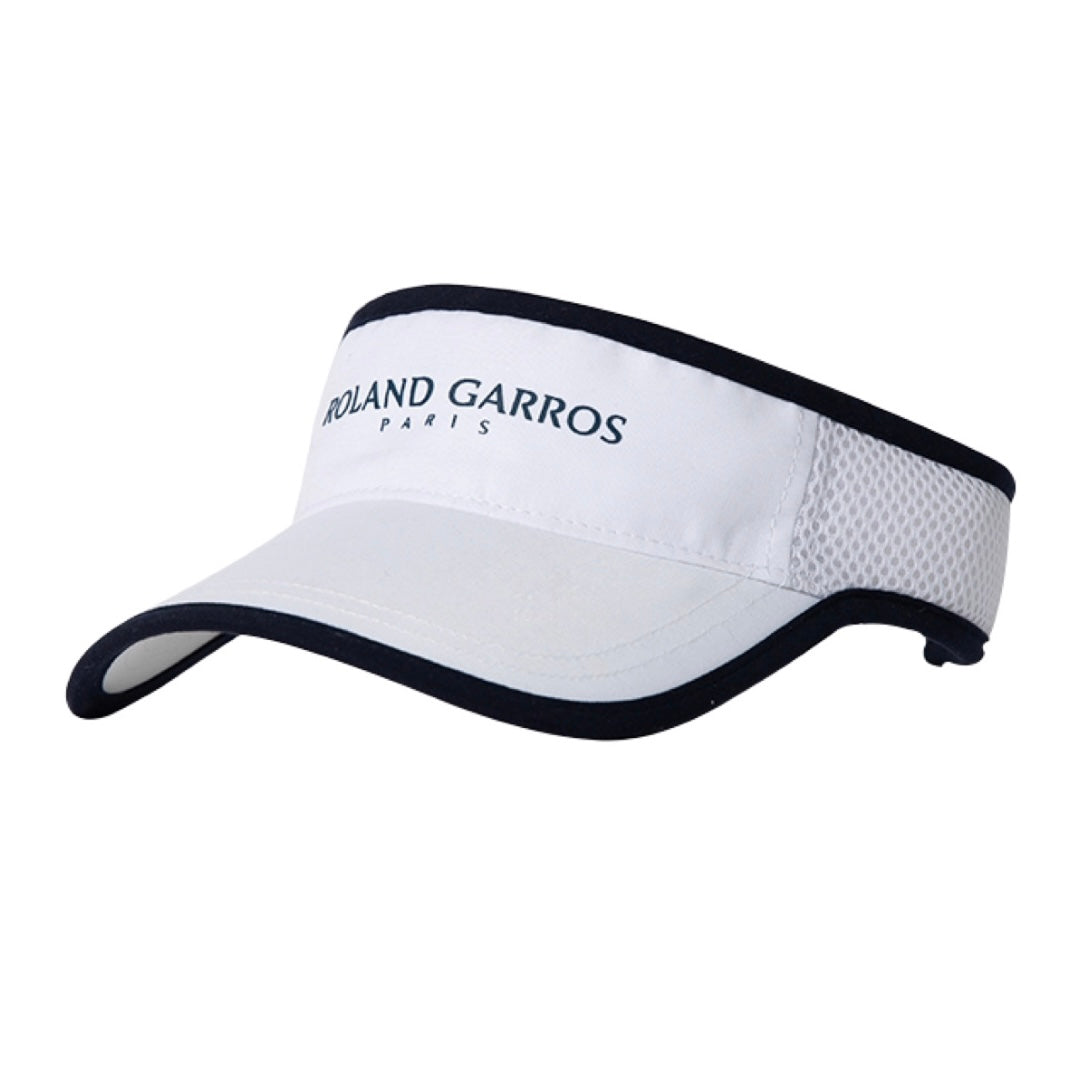 Roland Garros Logo Visor (White) - 爱游戏体育-爱游戏|爱游戏官方网站