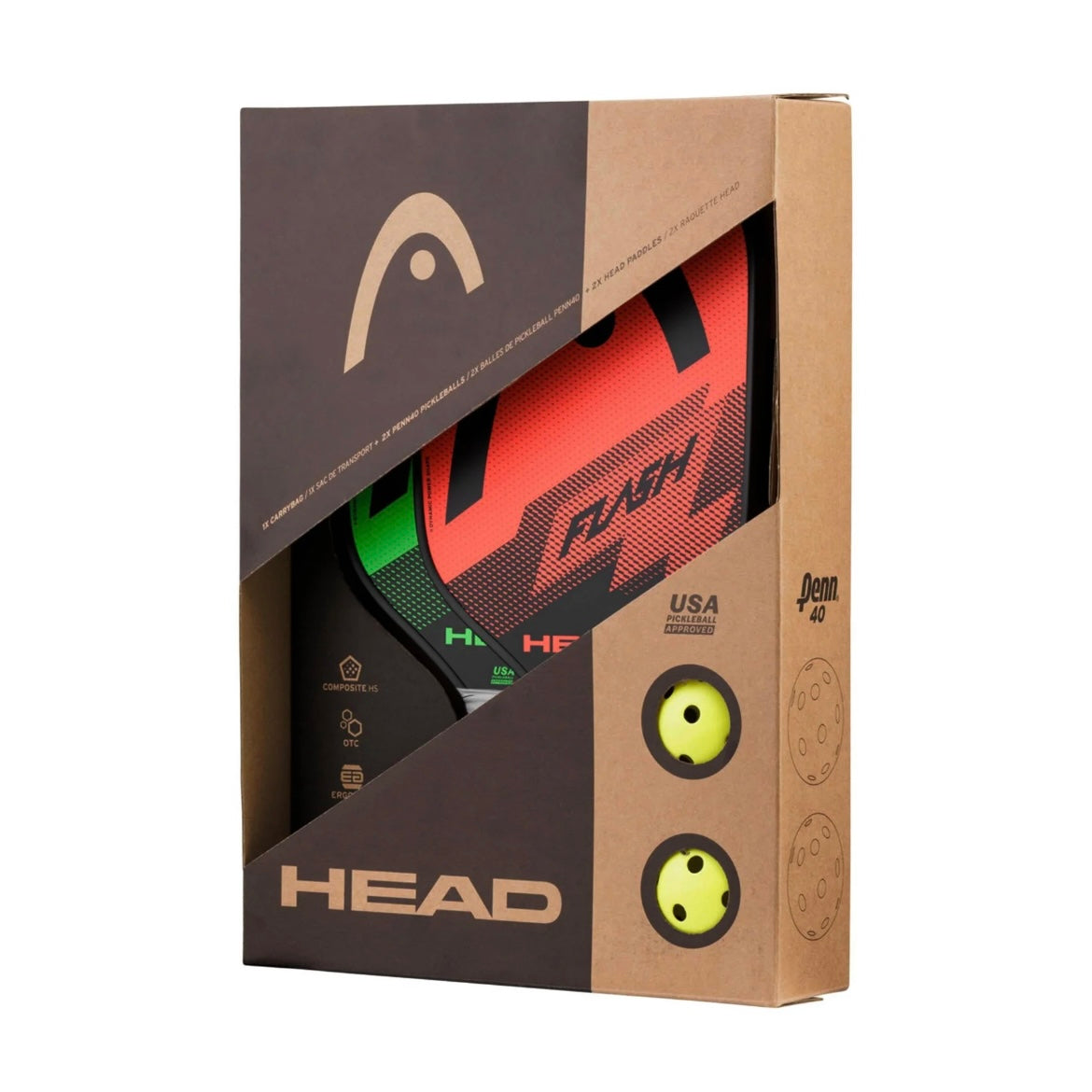 HEAD Flash Pickleball Pack Set - 爱游戏体育-爱游戏|爱游戏官方网站