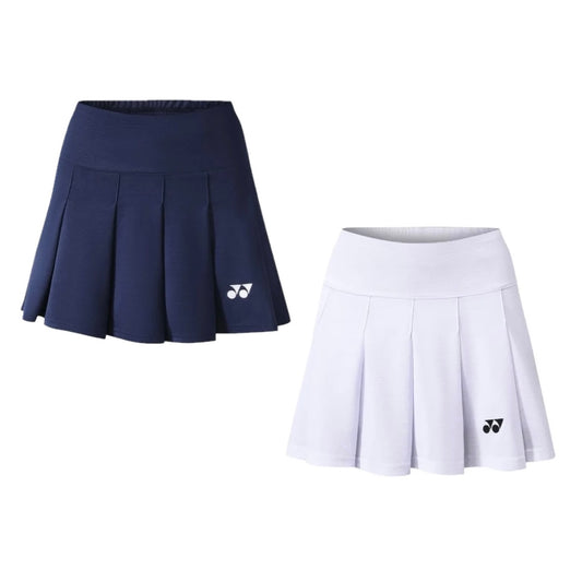 Yonex Women's Tennis / Badminton Skirt (Navy / White) - 爱游戏体育-爱游戏|爱游戏官方网站