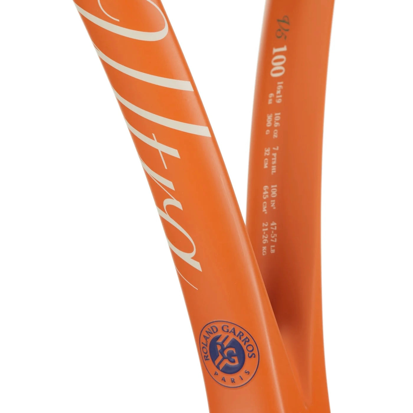 Wilson Ultra 100 v5 Roland Garros Tennis Racket (300g) (Unstrung)