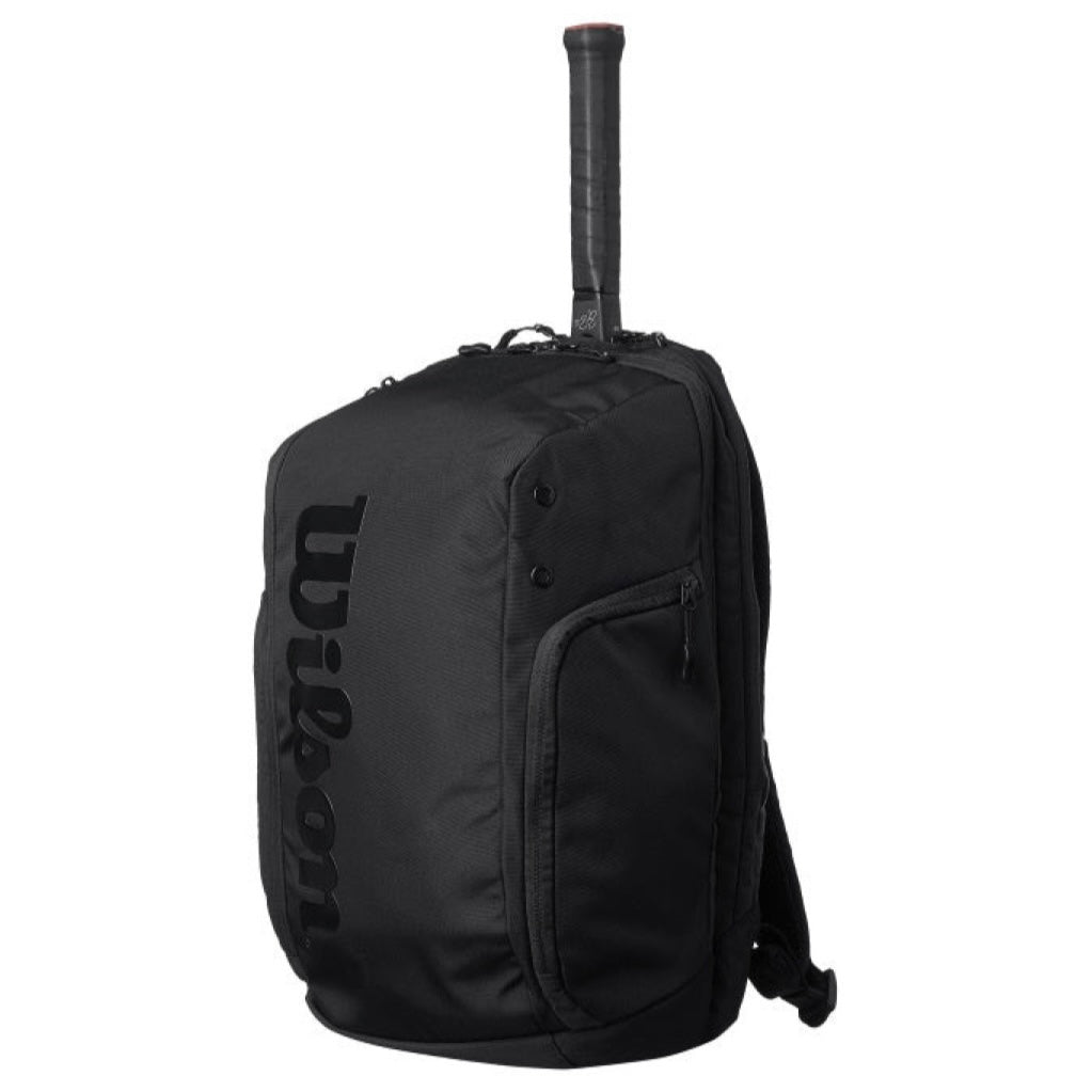 Wilson Super Tour Pro Staff Backpack Bag (Black) - 爱游戏体育-爱游戏|爱游戏官方网站