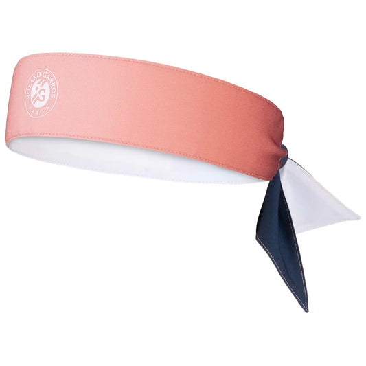 Roland Garros Reversible Women’s Bandana Head Tie (Pink-Blue-White)
