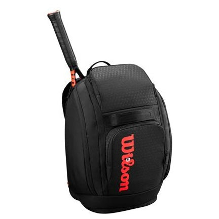 Wilson Clash v3 Super Tour Backpack Bag (Black-Red) - 爱游戏体育-爱游戏|爱游戏官方网站