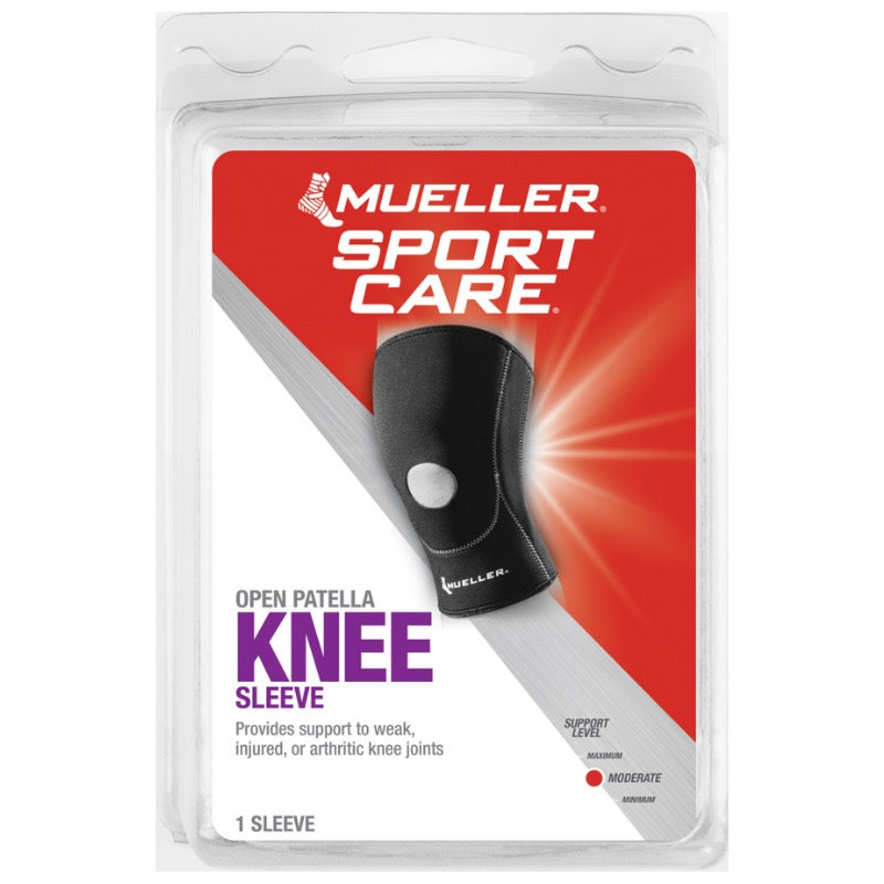 Mueller Open Patella Knee Sleeve - 爱游戏体育-爱游戏|爱游戏官方网站