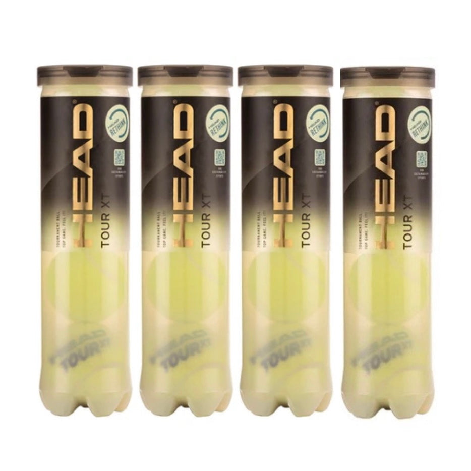 Head Tour XT Tennis Balls 4B (4 balls per can) - 爱游戏体育-爱游戏|爱游戏官方网站