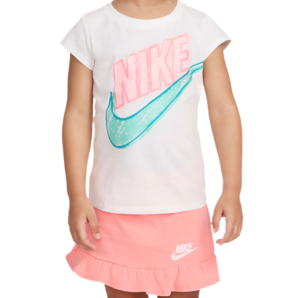 Nike Junior Kids / Youth Girl's Tee & Skirt set - 爱游戏体育-爱游戏|爱游戏官方网站