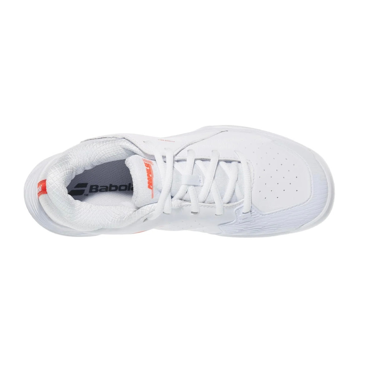 Babolat Propulse 3 All Court Junior Tennis Shoes (White-Coral) - 爱游戏体育-爱游戏|爱游戏官方网站