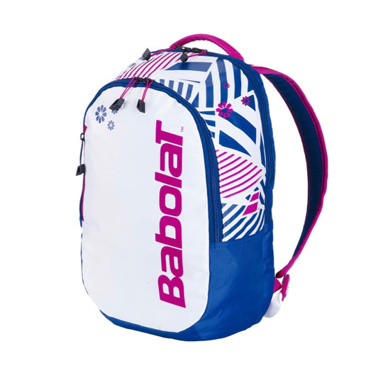 Babolat Kids Junior Backpack bag (Blue-White-Pink)
