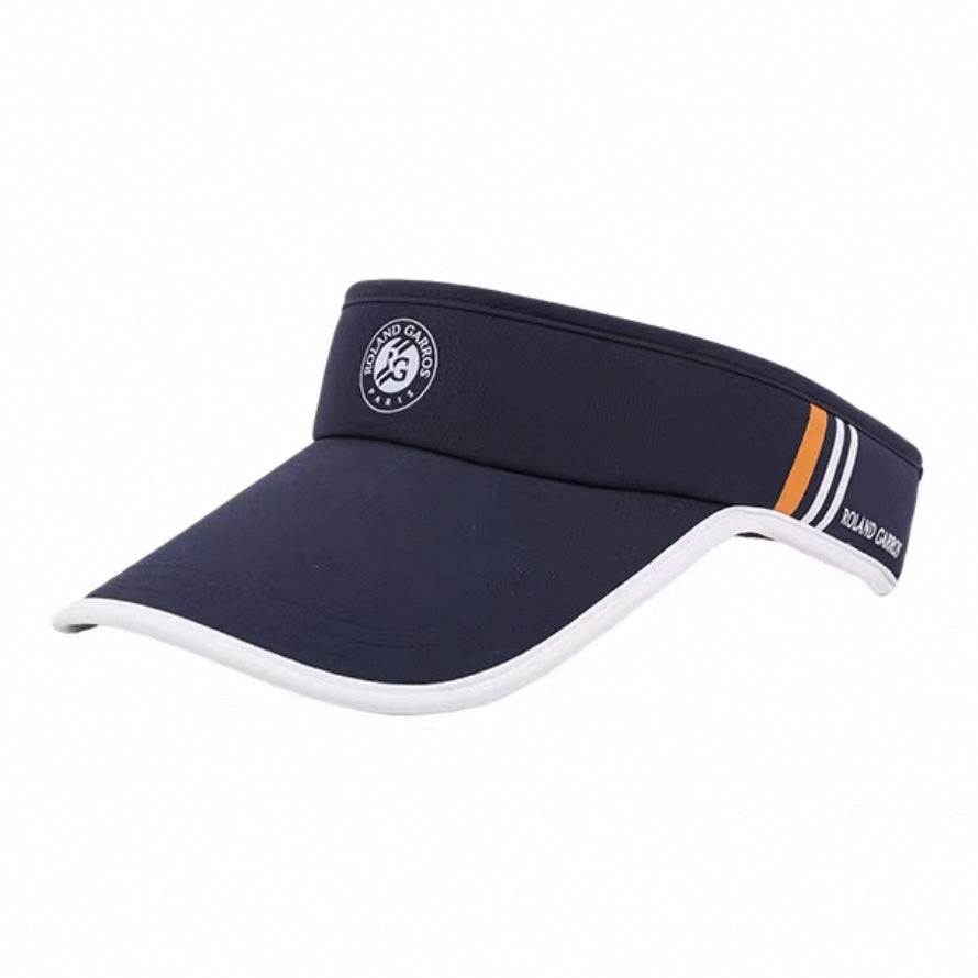 Roland Garros Logo Visor (White / Navy) - 爱游戏体育-爱游戏|爱游戏官方网站