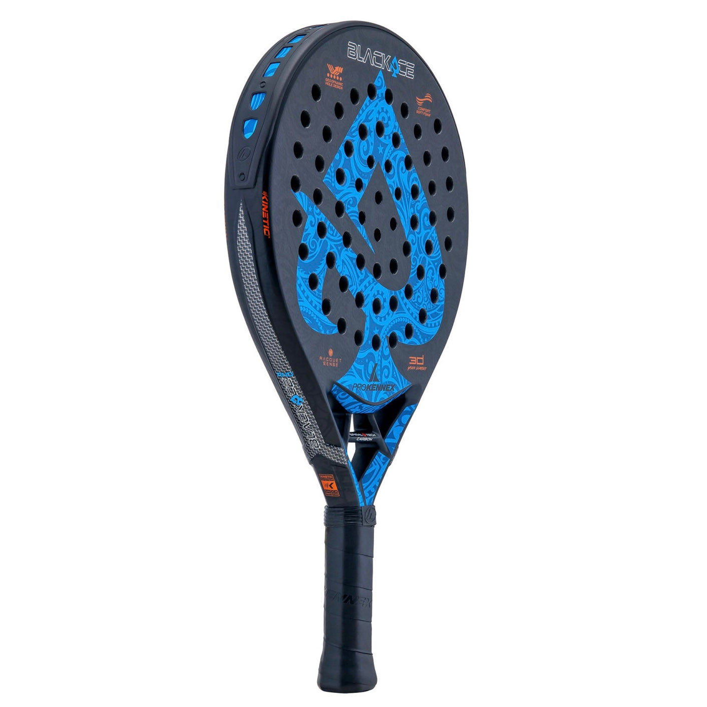 ProKennex Black Ace RND Blue Padel Racket - 爱游戏体育-爱游戏|爱游戏官方网站