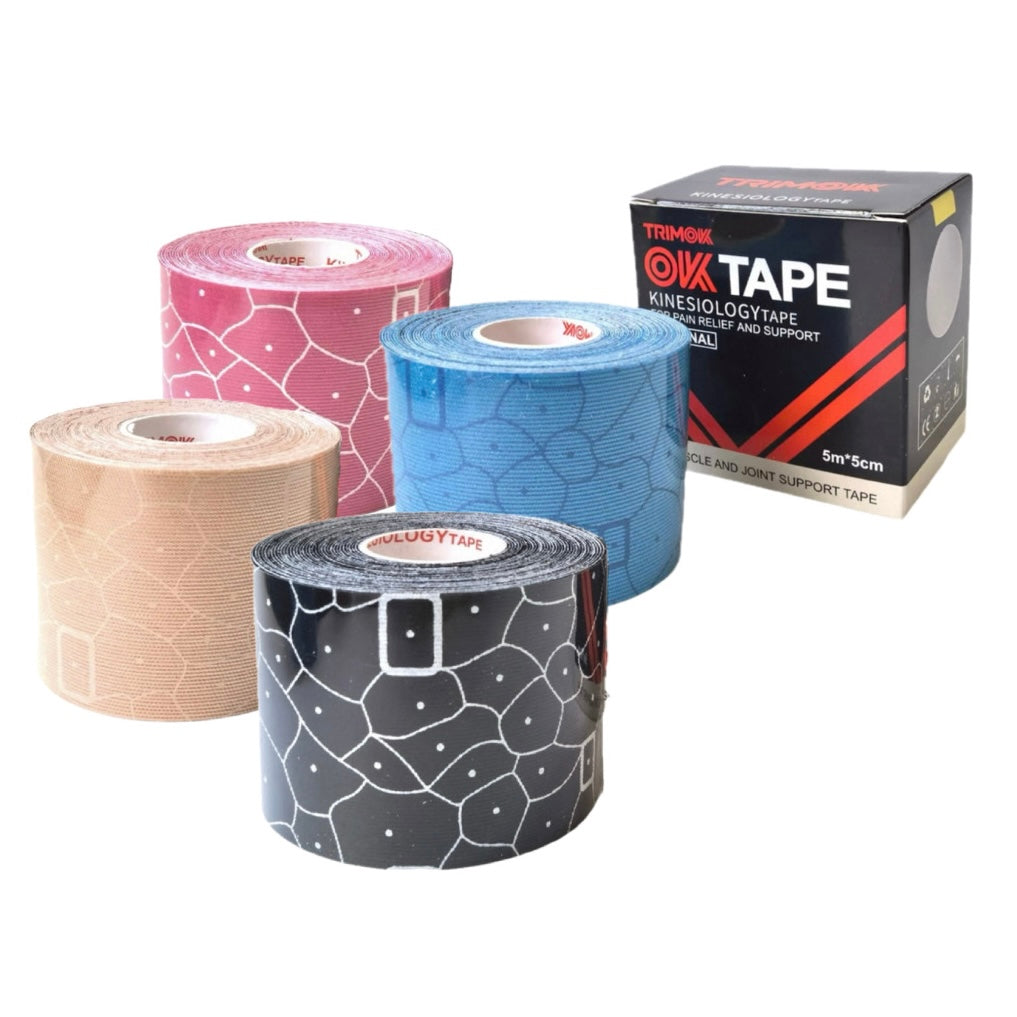 TRIMOK OK Tape Kinesiology Tape (5cm x 5m)