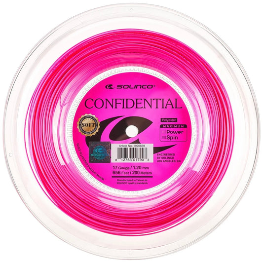 Solinco Confidential Soft (Pink) [1 set]