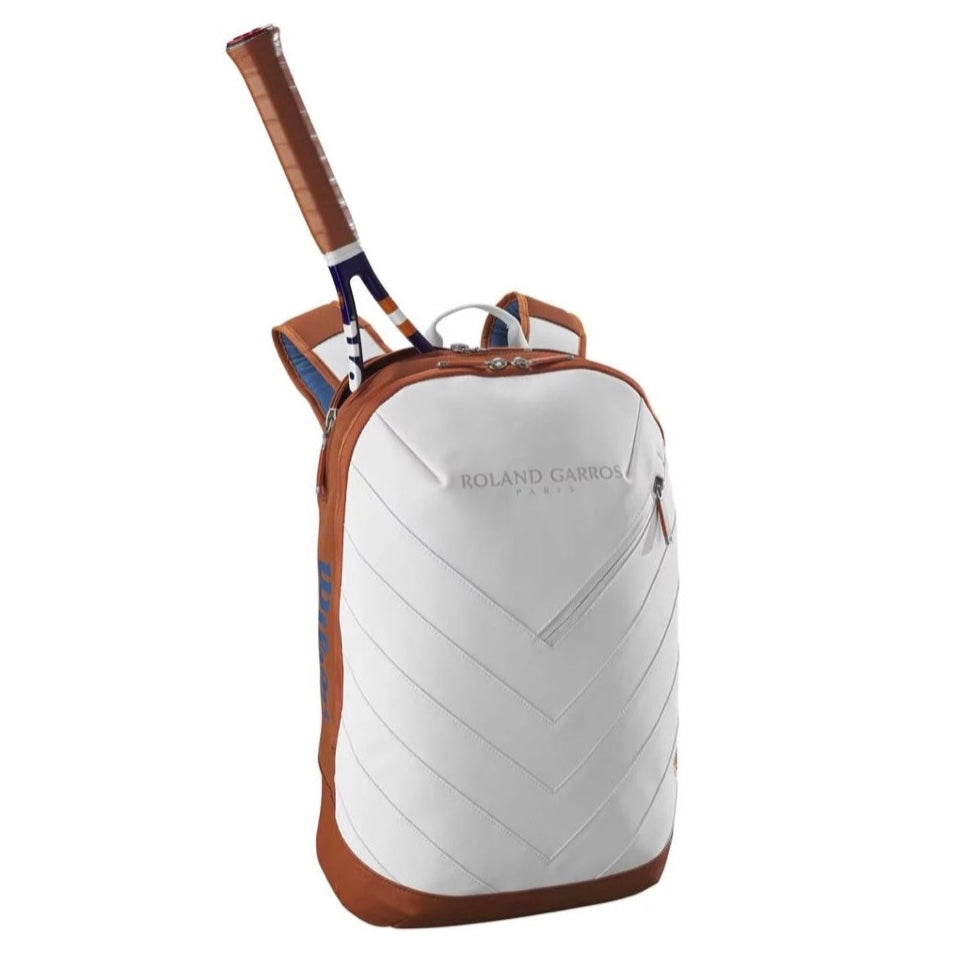 Wilson Roland Garros Super Tour Backpack Bag (White) - 爱游戏体育-爱游戏|爱游戏官方网站