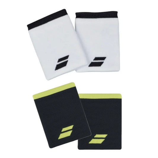 Babolat 10cm Logo Jumbo Wristbands (a pair) - 爱游戏体育-爱游戏|爱游戏官方网站