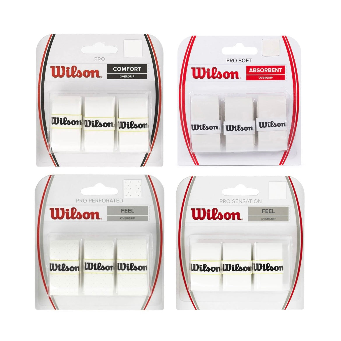 Wilson Overgrip (White) - 爱游戏体育-爱游戏|爱游戏官方网站