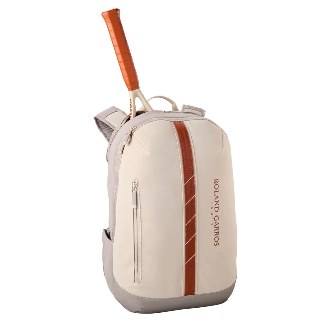 Wilson 2025 Roland Garros Backpack Bag (Cream-Clay) - 爱游戏体育-爱游戏|爱游戏官方网站