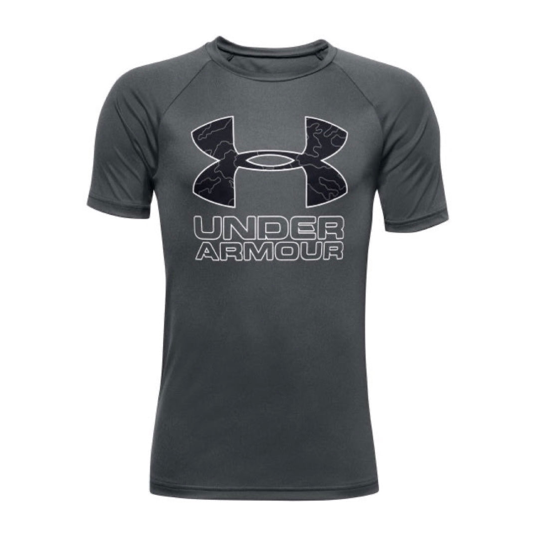 Under Armour Junior Kids / Youth Boy’s Fall Tech Logo Crew - 爱游戏体育-爱游戏|爱游戏官方网站