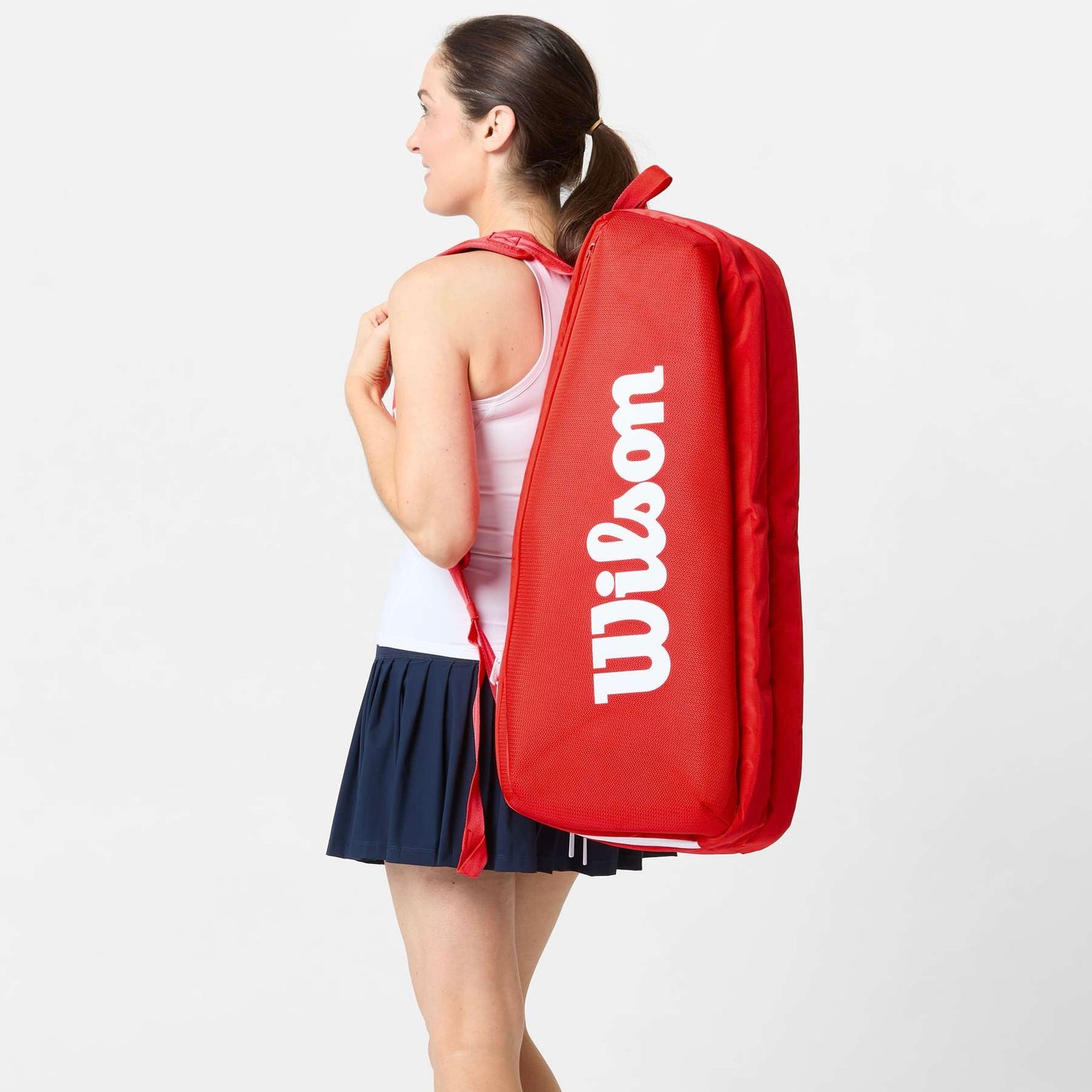Wilson 2025 Super Tour (6 Pack) Red Racket Bag - 爱游戏体育-爱游戏|爱游戏官方网站