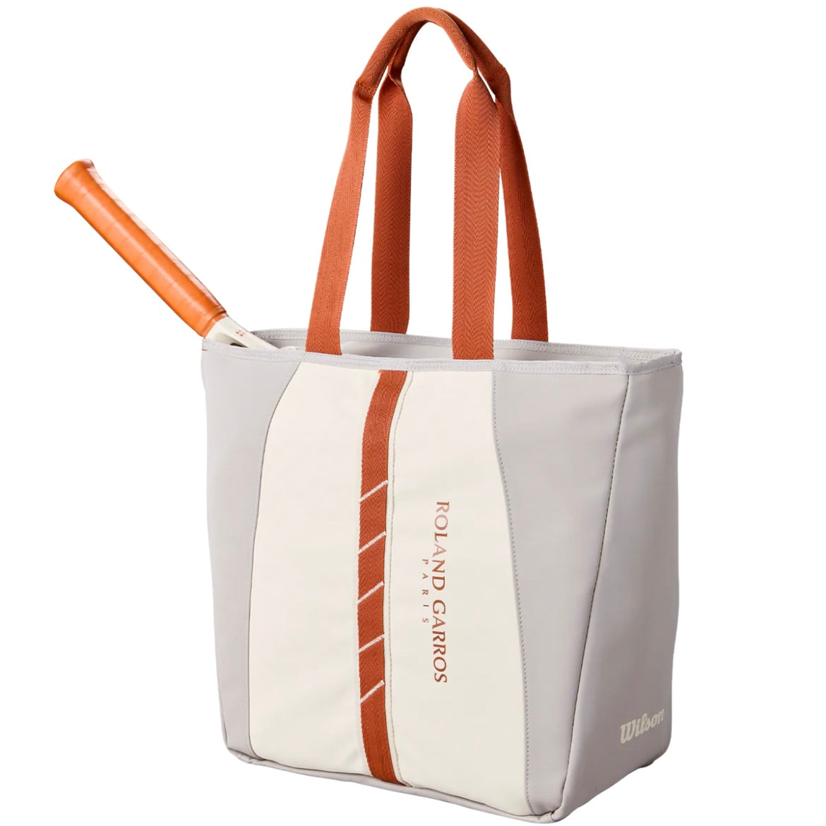 Wilson 2025 Roland Garros Tote Bag (Cream-Clay) - 爱游戏体育-爱游戏|爱游戏官方网站