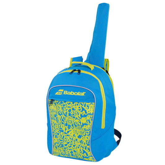 Babolat Junior Club Tennis Backpack (Light blue-yellow) - 爱游戏体育-爱游戏|爱游戏官方网站