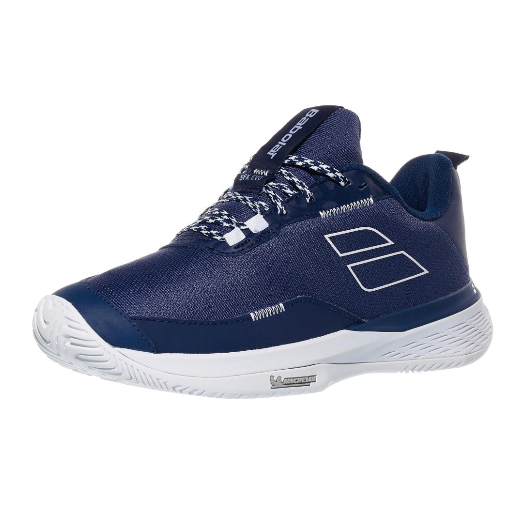 Babolat SFX Evo All Court Men's Tennis Shoes (Dark Blue-White)