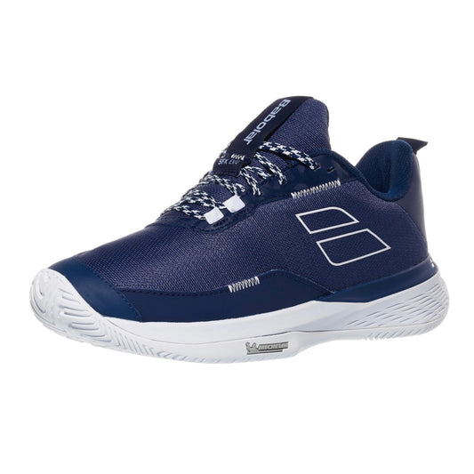 Babolat SFX Evo All Court Men's Tennis Shoes (Dark Blue-White)