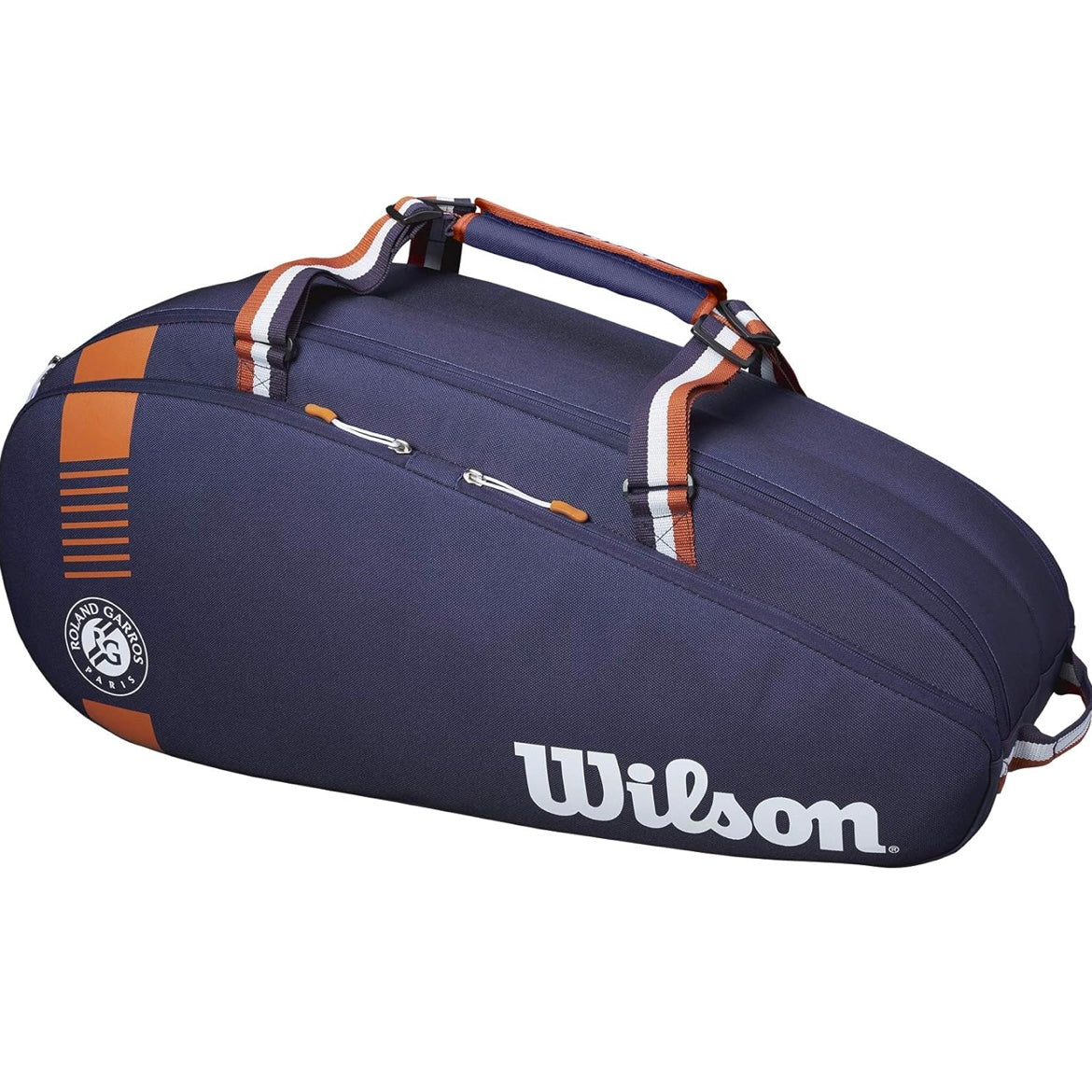 Wilson Roland Garros Team (6 Pack) Racket Bag (Navy blue) - 爱游戏体育-爱游戏|爱游戏官方网站