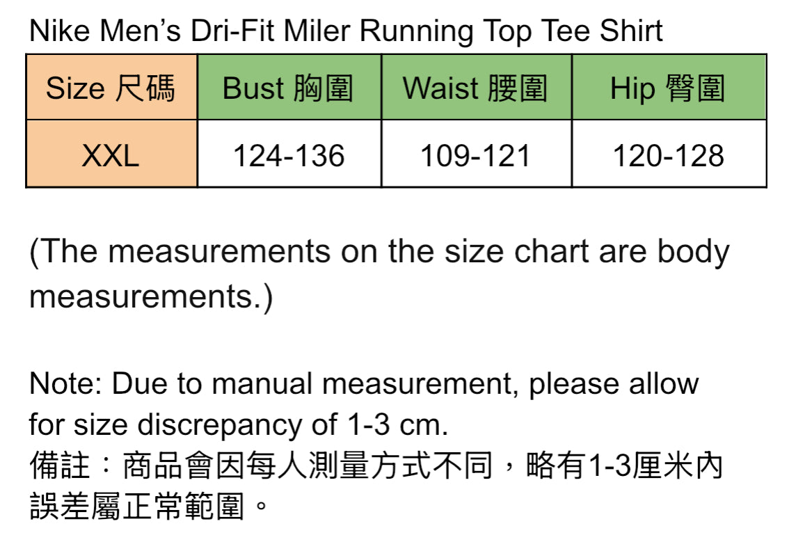 Nike Men’s Dri-Fit Miler Running Top Tee Shirt (White)