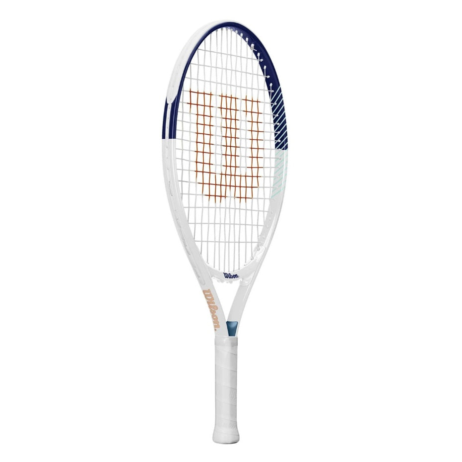 Wilson Roland Garros Elite 21 Junior Tennis Racket (Blue-white) (prestrung) - 爱游戏体育-爱游戏|爱游戏官方网站