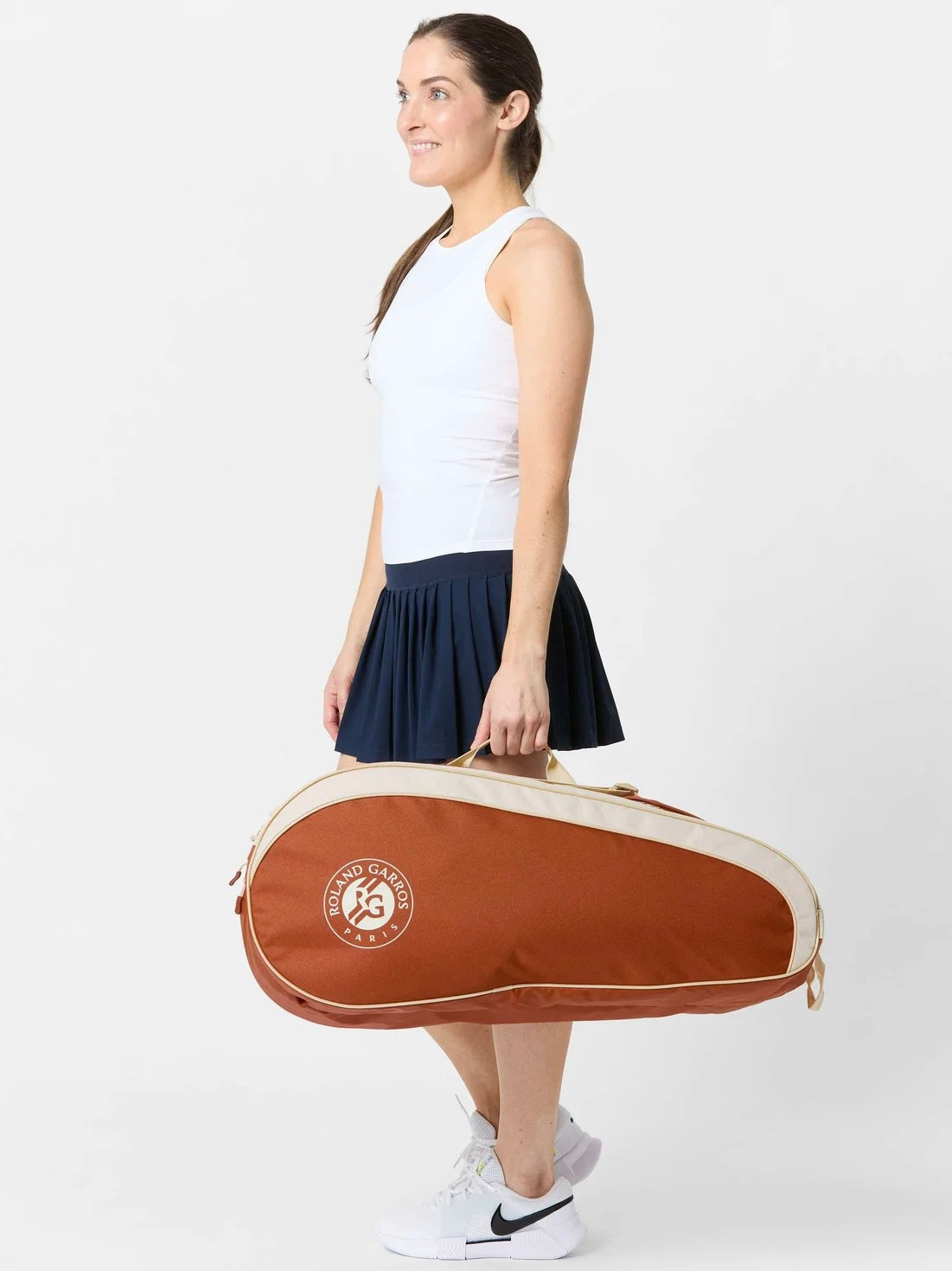 Wilson 2025 Roland Garros Team (6 Pack) Racket Bag (Cream-Clay) - 爱游戏体育-爱游戏|爱游戏官方网站