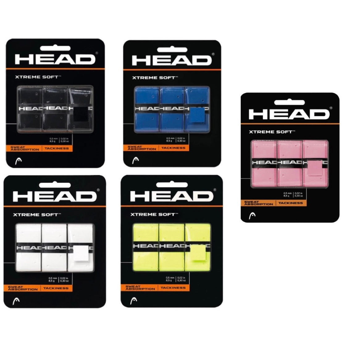 Head Xtreme Soft Overgrip (3 pieces) - 爱游戏体育-爱游戏|爱游戏官方网站