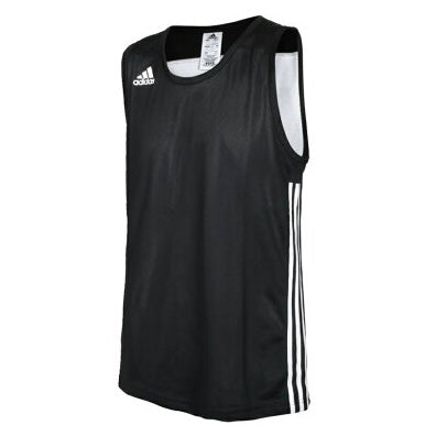 Adidas Men's Reversible Sleeveless Tank Top Tee Shirt (Black-White) - 爱游戏体育-爱游戏|爱游戏官方网站