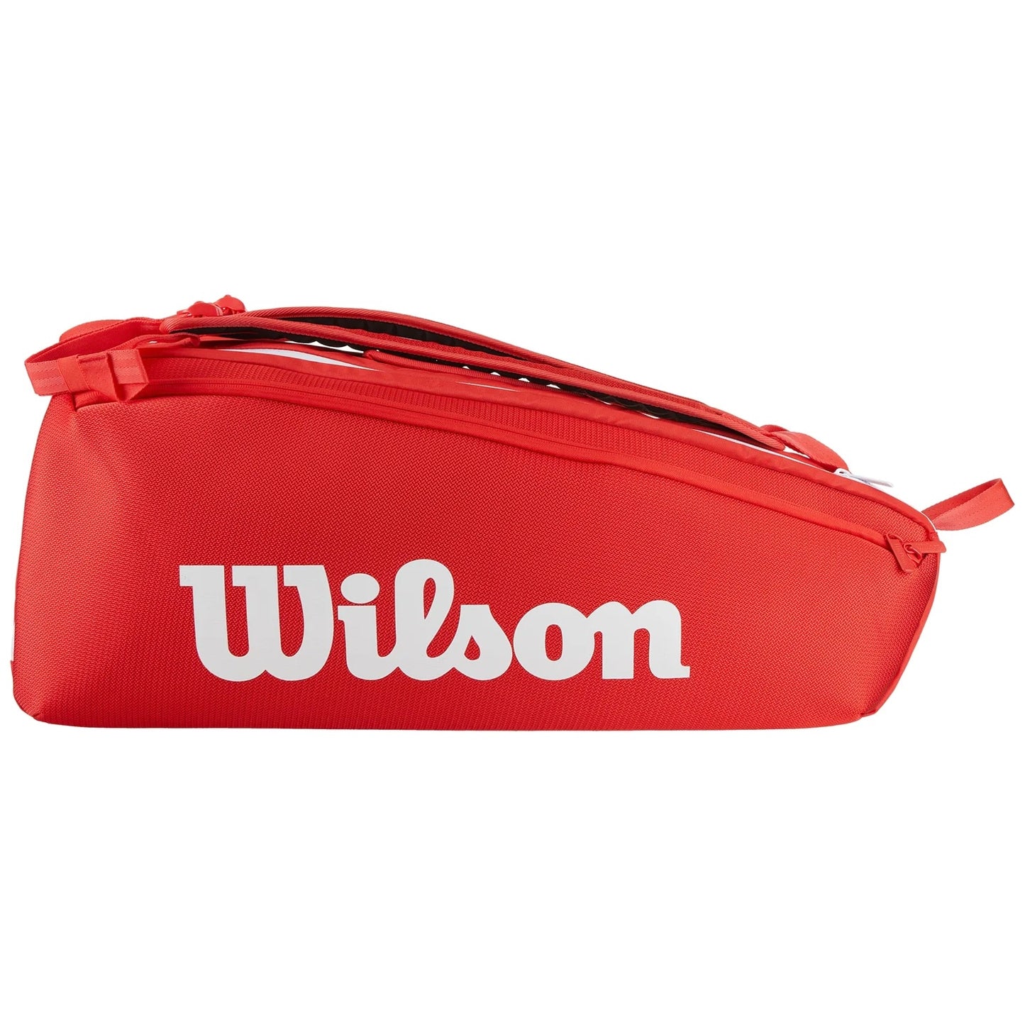 Wilson 2025 Super Tour (6 Pack) Red Racket Bag - 爱游戏体育-爱游戏|爱游戏官方网站