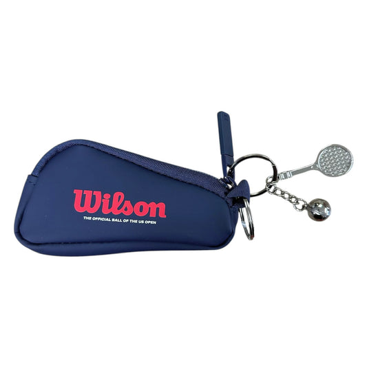 Wilson US OPEN Mini Pouch Purse Keychain bag (Navy)