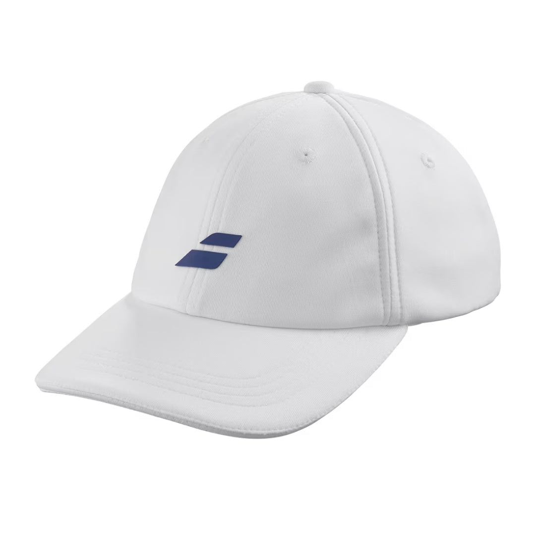 Babolat Kids / Youth Junior Pure Logo Cap Unisex (Black / Blue / White)